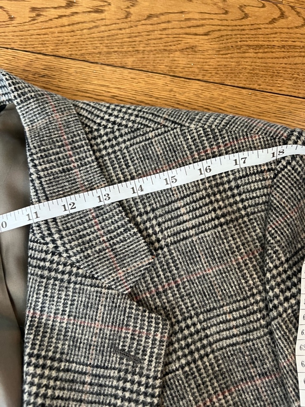 Brooks Brothers Gray Glen Plaid Sport Coat 46L - Picture 12 of 15
